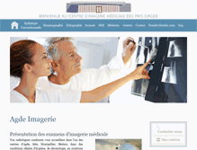 Tablet Screenshot of agdeimagerie.com